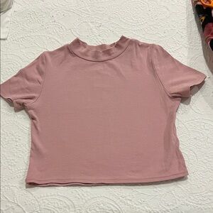 Fashion Nova Mauve Crop Top